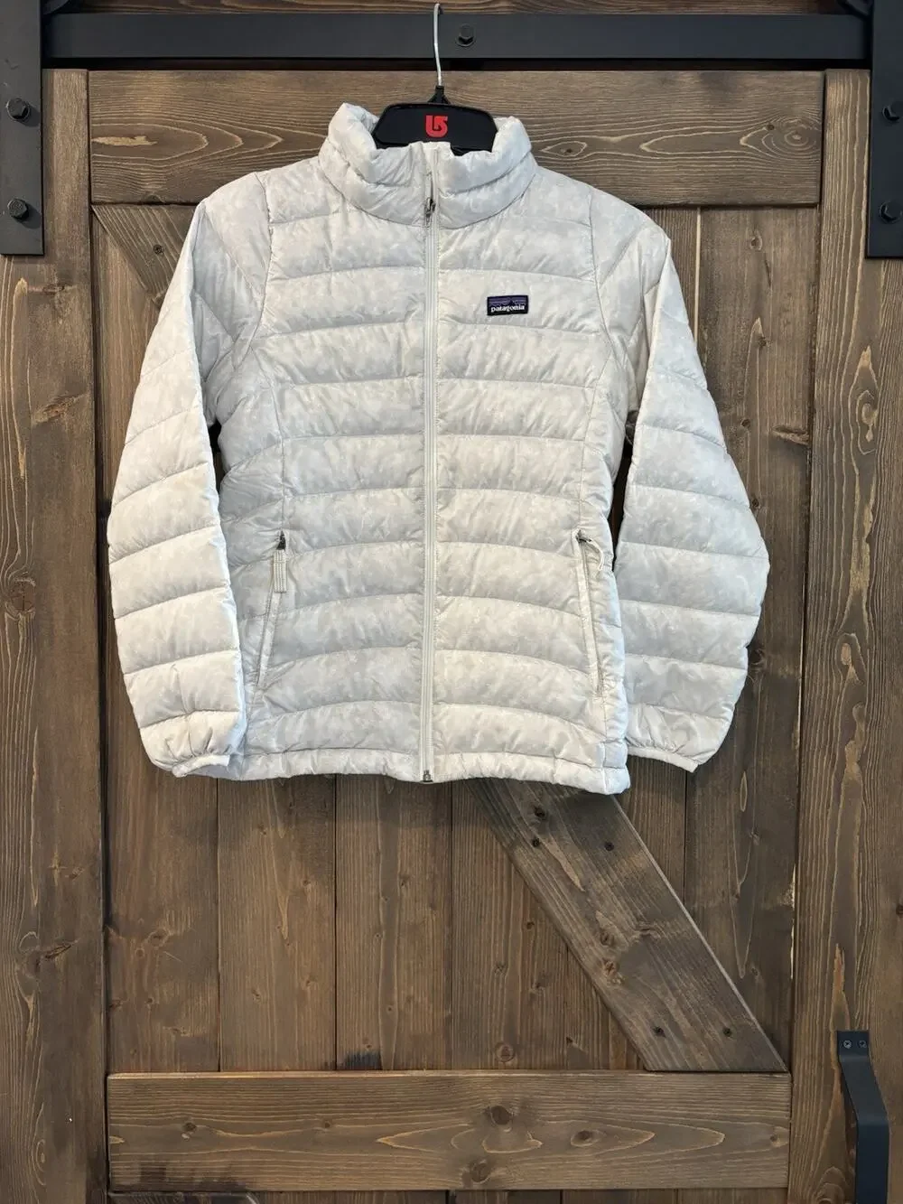 Patagonia Girls Nano Puff Jacket White Size M 10 Insulated Puffer Coat